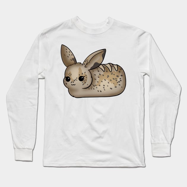 Cinnamon raisin Bunny loaf Long Sleeve T-Shirt by AustomeArtDesigns